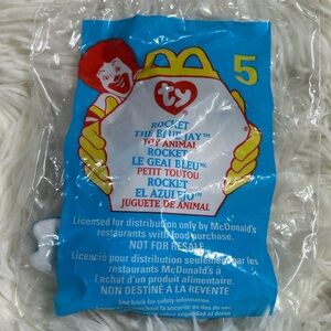 McDonald's Exclusive Blue and White Toy